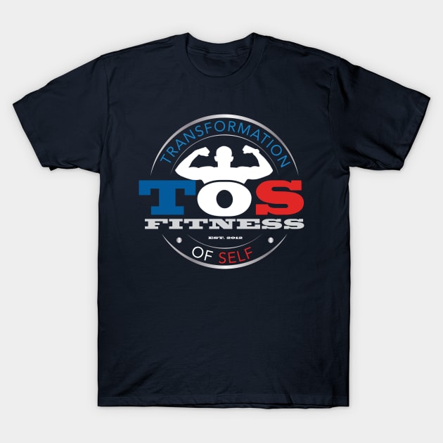 TOS Red, White, and Blue T-Shirt by Transformation of Self 